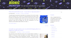 Desktop Screenshot of bionicorchestra.fr